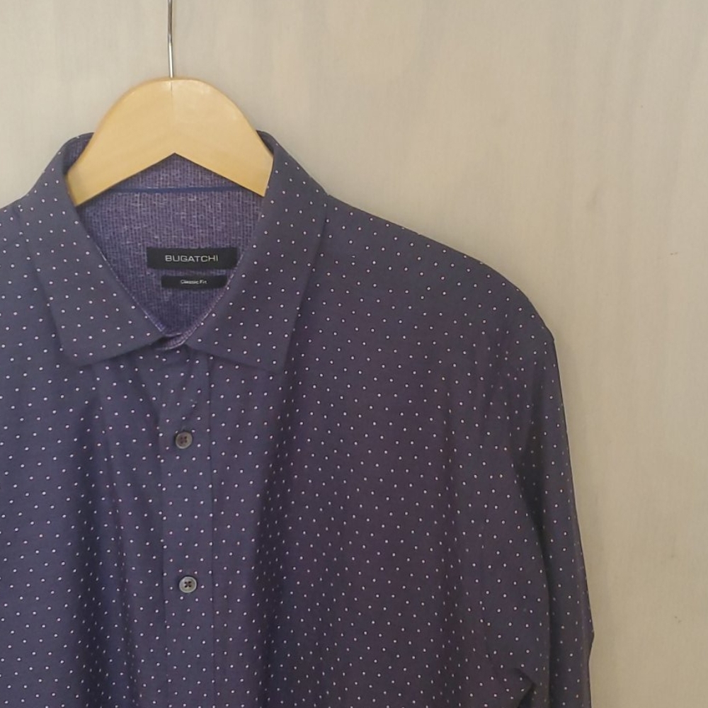 Bugatchi Classic Fit Button Down L